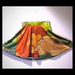 Lion King skater skirt (women’s size small)